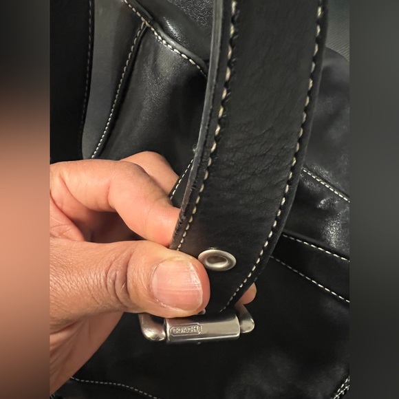 Coach Vintage Legacy Drawstring Backpack Smooth Leather 9569 - Picture 13 of 16